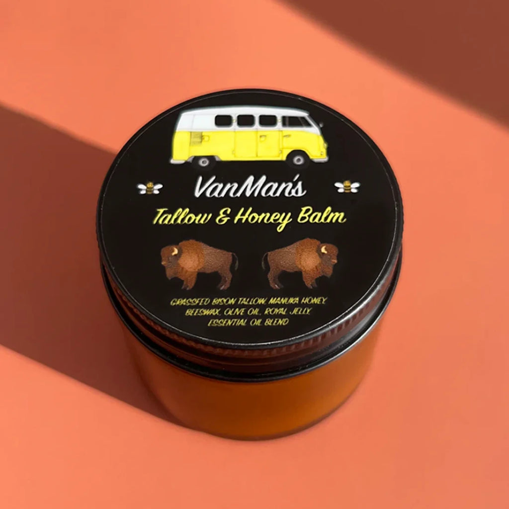 VanMan Bison Tallow & Honey Face Balm